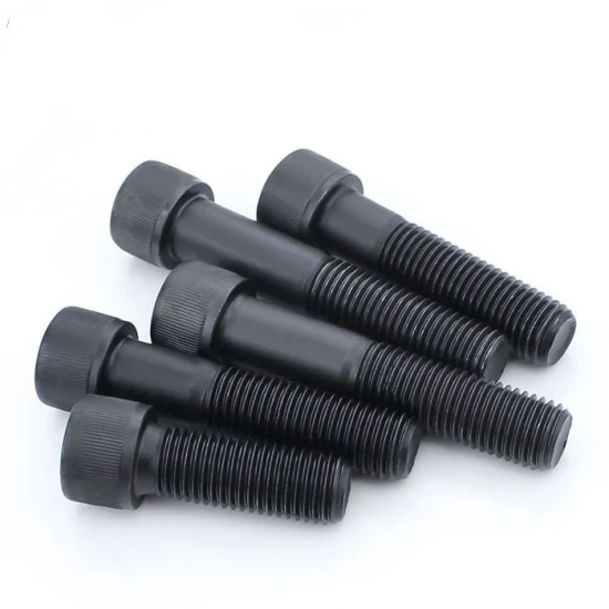 Directly Factory High Quality M6-M20 DIN912 Carbon Steel Black Cap Socket Bolt